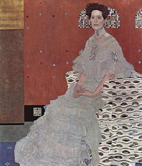 Gustav Klimt Portra der Fritza Riedler Spain oil painting art